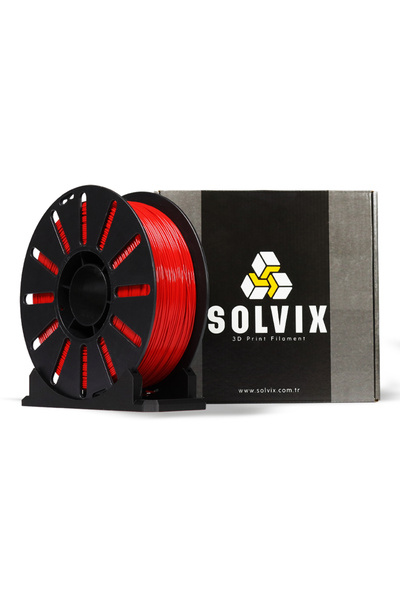 SOLVIX Pla/pha Premium Kırmızı Filament 1 Kg