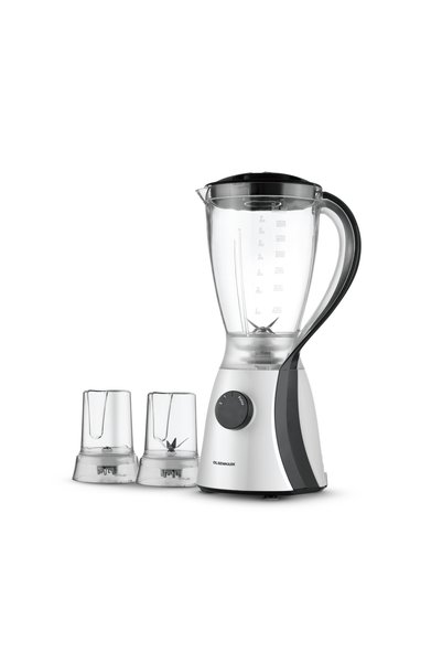 Olsenmark 3 In 1 Multi Functional Blender With Stainless Steel Blades, 2 Speed