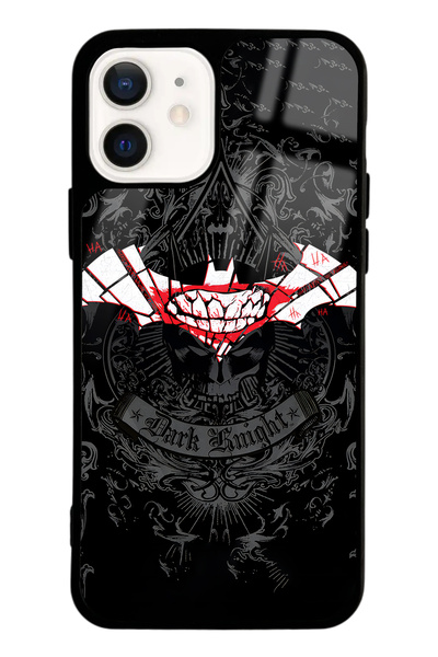Spoyi iPhone 12 batman Joker Tasarımlı Glossy Telefon Kılıfı