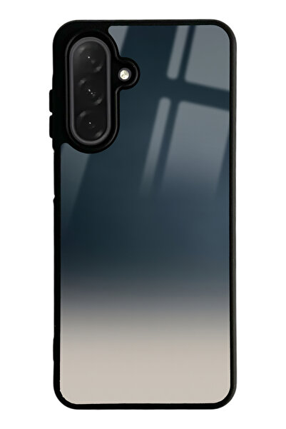 Spoyi Samsung A26 Mavi Geçiş Tasarımlı Glossy Telefon Kılıfı