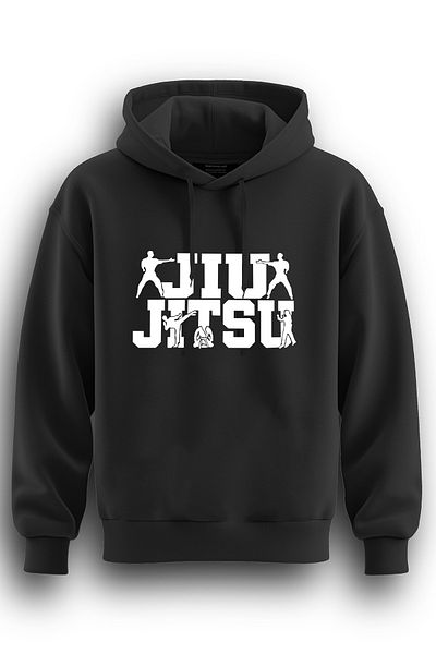 TOP GLORY Φούτερ με κουκούλα JiuJitsu - Φούτερ με κουκούλα 3 νημάτων Jujitsu Sweat JiuJit7401