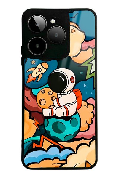 Spoyi Gm Era 30 Baby Astronaut Designed Glossy Phone Case