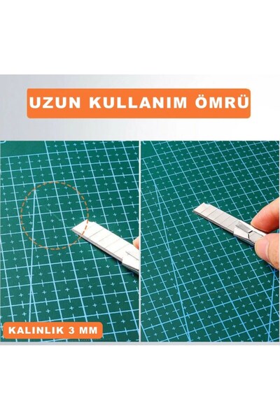 Techmaster Kesme Matı Cutting Mat Kesim Altlığı A3 Ebatında 45cm X 30cm