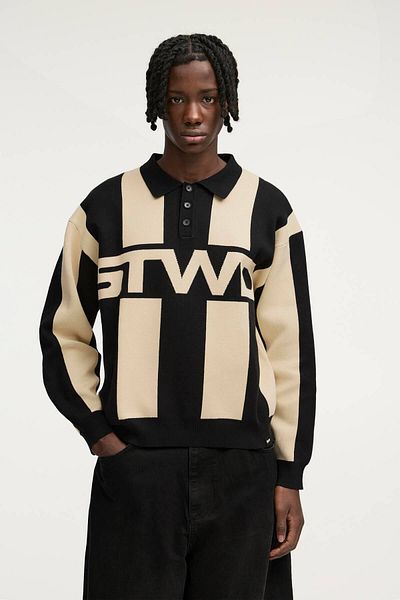 Pull & Bear Striped STWD jumper