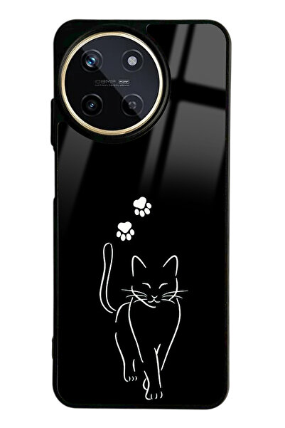 Spoyi Oppo Realme 11 Paticik Tasarımlı Glossy Telefon Kılıfı