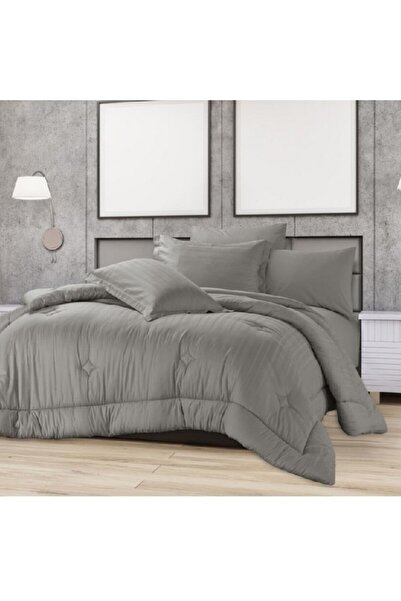 Cannon 4-Piece Striped Pattern King Sized Comforter Set