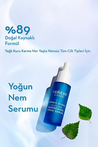 LUMENE Aqua Serum - Kutup Kaynak Suyu Içeren Nem Serumu 30 ml