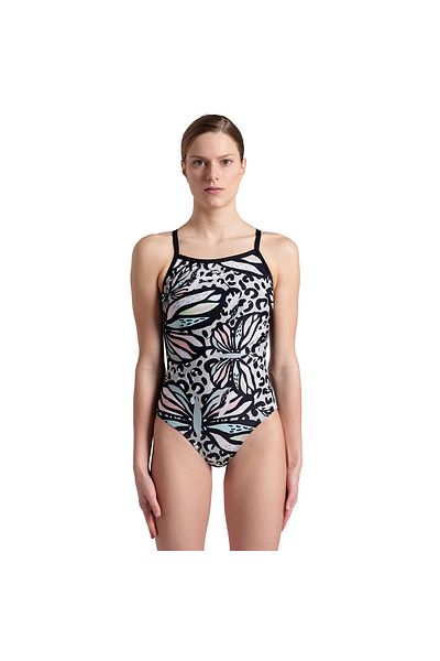 ARENA Butterflies Swimsuit Light Kadın Yüzücü Mayosu 007220550