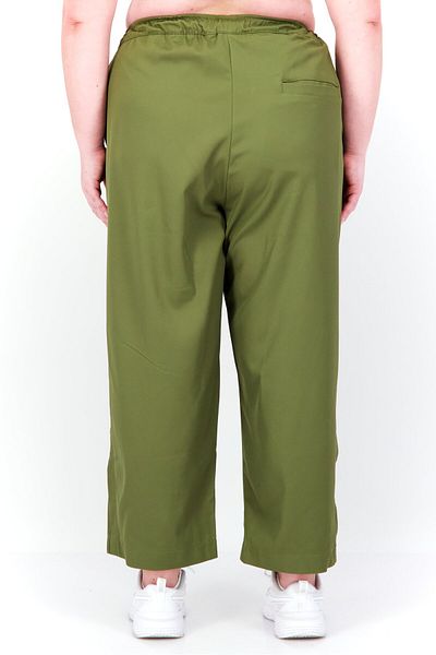 adidas Women Plus Size Brand Logo Track Pants, Olive
