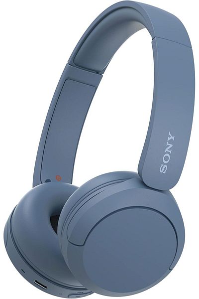WH-CH520 Wireless Bluetooth Headphones , On-ear style - Blue