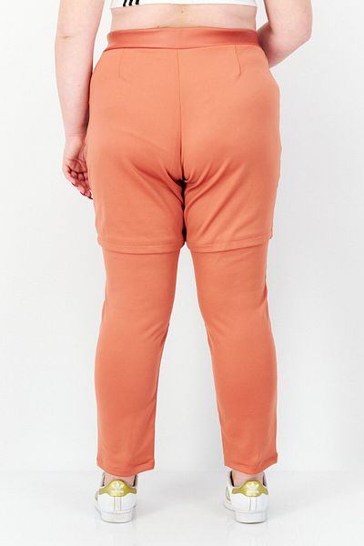 adidas Women Plus Size Fit Outdoor Pants, Rust