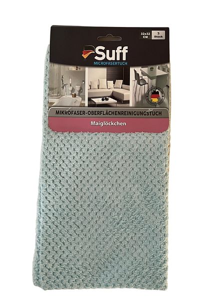 Suff Müge Microfiber Surface Cleaning Cloth Set of 3 32 X 32 cm
