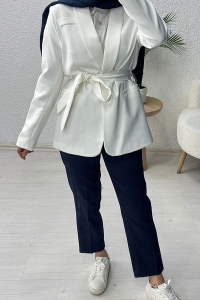 lurex moda Μπουφάν με διπλό γιακά