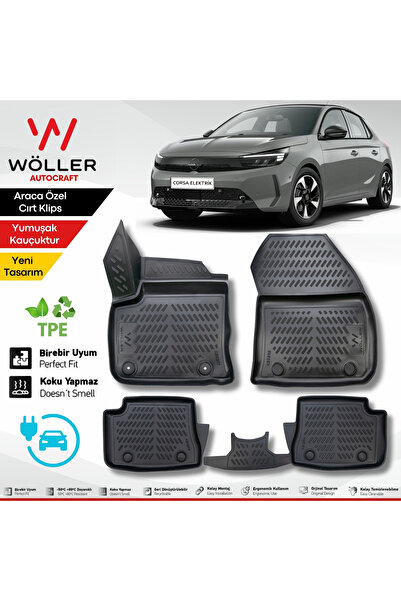 wöller Opel Corsa E Paspas Elektrikli 2021 Sonrası Uyumlu 3d Havuzlu Wöller P...