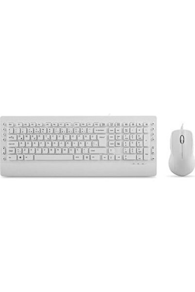 Everest Km-3850 Beyaz Q Multimedia Klavye Mouse Set