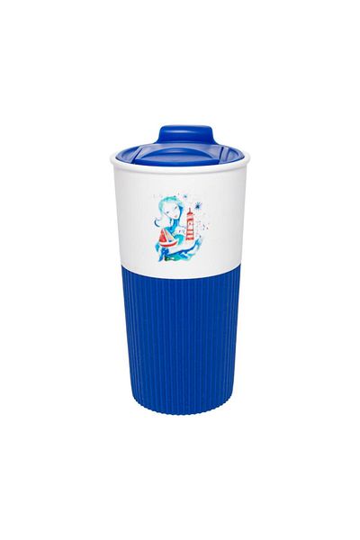 ANEMOSS Lantern Girl 450 ml Plastic Mug