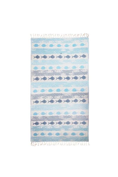 ANEMOSS Fische Pestemal 100x180 cm