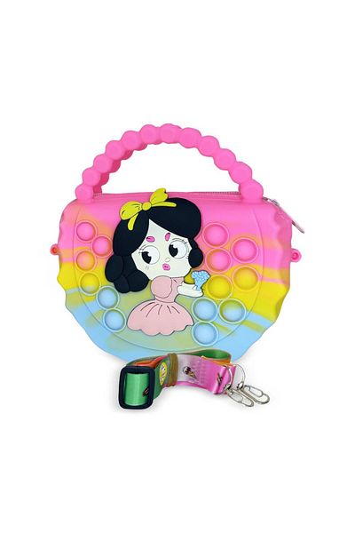 Ogi Mogi Toys Handtasche mit Prinzessinnen-Motiv aus Silikon