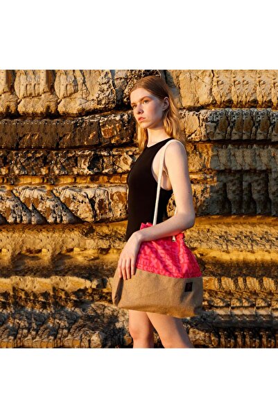 Biggdesign Moods Up Sexy Jute Bag - Κομψή σχεδίαση