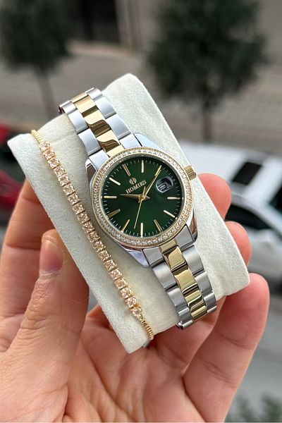 Homies Women's Gift Box and Bracelet with Stone Detail - Hm 23678765