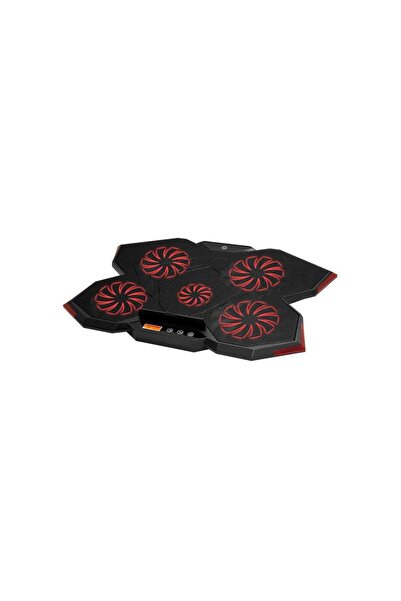 FRISBY FNC-5252B GP4 Notebook Soğutucu & Stand(5xFan) LCD Kontrol Pane Metal ...