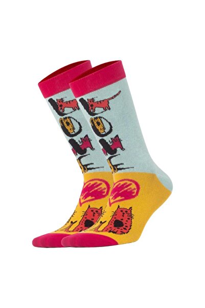 Biggdesign Kočky Kadın Soket Çorap Seti