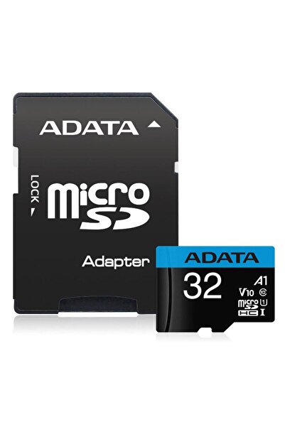 Adata 32GB Premier microSDHC Card with Adapter UHS-I Class10 V10 Hafıza Kartı