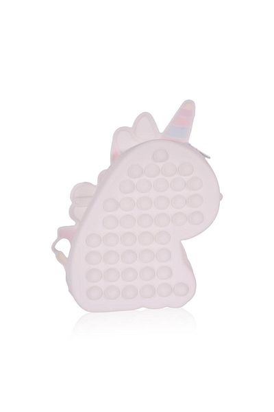 Ogi Mogi Toys Ogi Mogi Toys Silicone White Unicorn Shoulder Bag