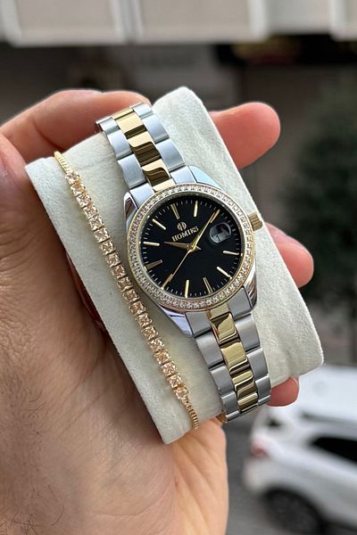 Homies Women's Gift Box and Bracelet with Stone Detail - Hm 23678765