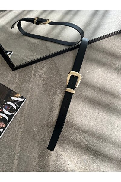 coaksco Curea de damă, clasică, cu cataramă groasă