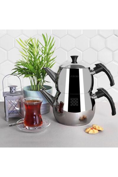 Serenk Modernist Çelik Çaydanlık