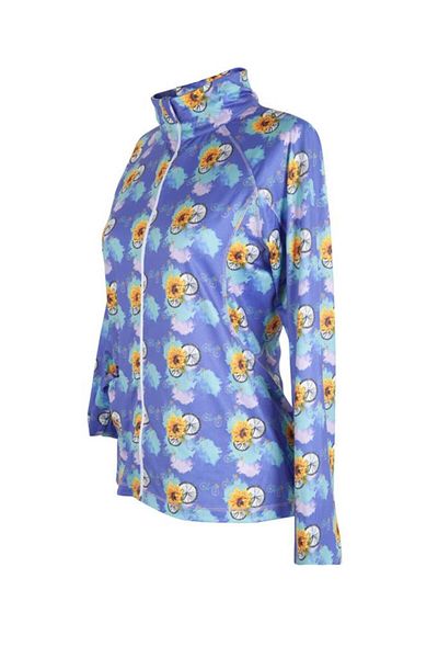 Biggdesign Nature Zippered Women's Sweatshirt