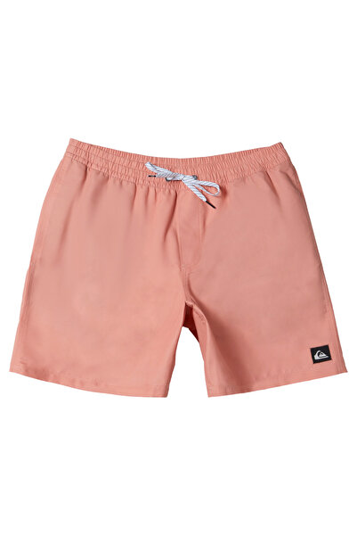 Quiksilver Ανδρικό ροζ σορτς μαγιό Everyday Solid Volley 15 AQYJV03153-MJR0