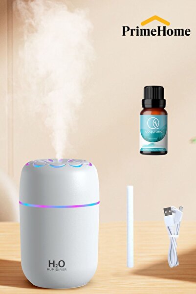 PRİME HOME H2o Nemlendirici Koku Hediyeli  Buhar Makinası 250ML Hava Ultrasonik Ortam Oda