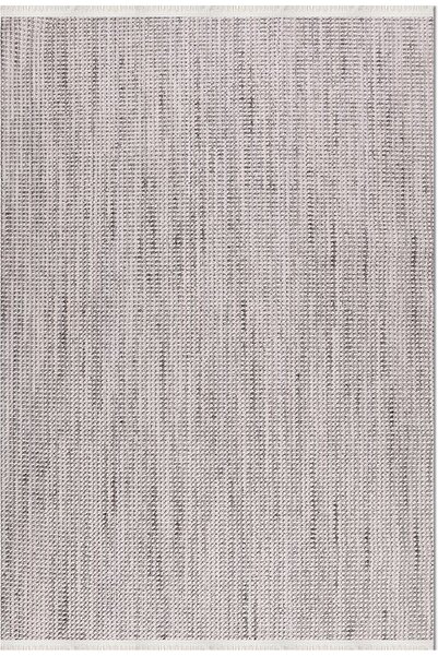 Emin Halı Polk Gri Bukle Örme Loop Antre Salon Mutfak Balkon Tozmaz Halı Yolluk Kilim