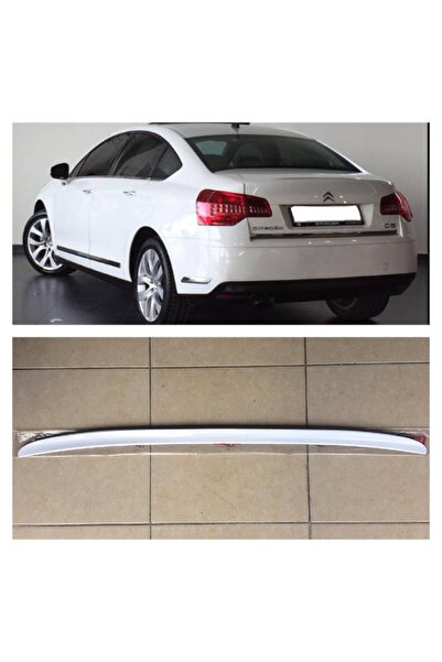 caralp Citroen C5 Bagaj Üstü Spoiler Bagaj Çıtası Parlak Beyaz