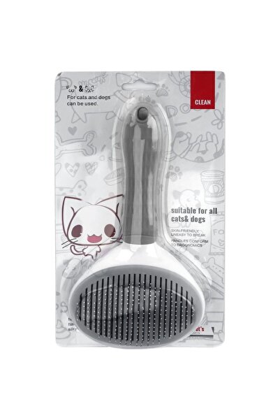 Tahtakale Dünyası Cat Dog Hair Catcher Pet Comb Cat Dog Cleaning Hair Catcher Snap 20cm Comb
