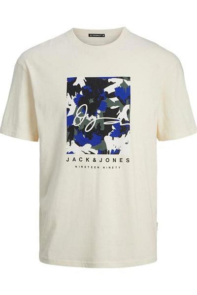 Jack & Jones Ανδρικό μπλουζάκι Joraruba Aopbrand Tee Collarcrew Neck