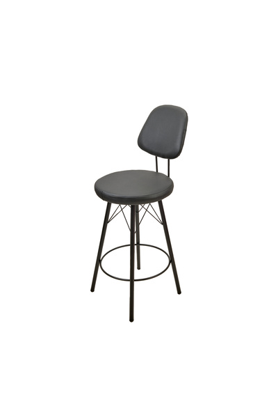 Just Home Metal Bar Taburesi - Siyah - 102,5x38x38 cm