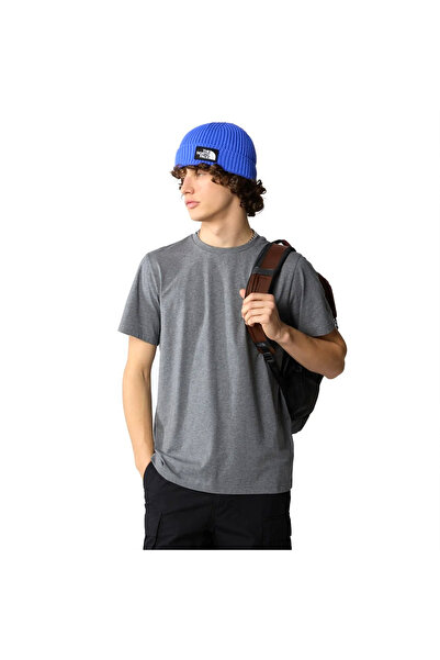 THE NORTH FACE Simple Dome Erkek Gri Outdoor T-Shirt NF0A87NGDYY1