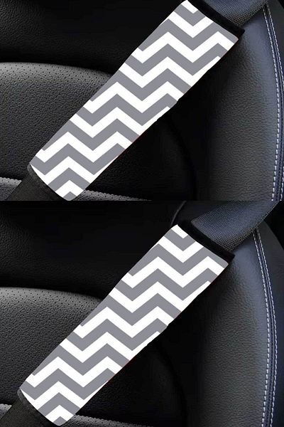RevuBaby Green Star 25cm Car Seat Belt - Softener Automobile Belt Cushion 2Pcs