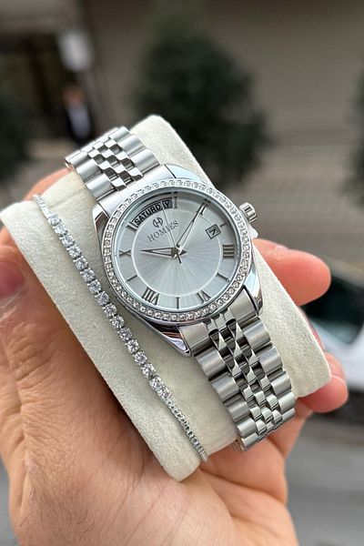 Homies Women's Arm Daily and Calendar Gift Box and Bracelet.Hm 2335635