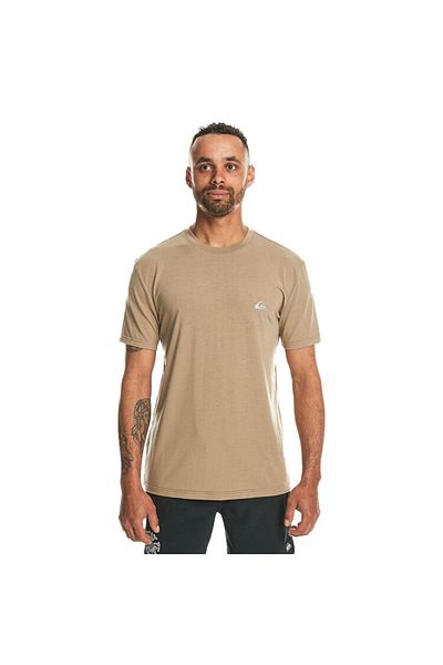 Quiksilver Ανδρικό μπλουζάκι Coastal Run SS σε καφέ χρώμα - Casual Style Eqykt04311-34054