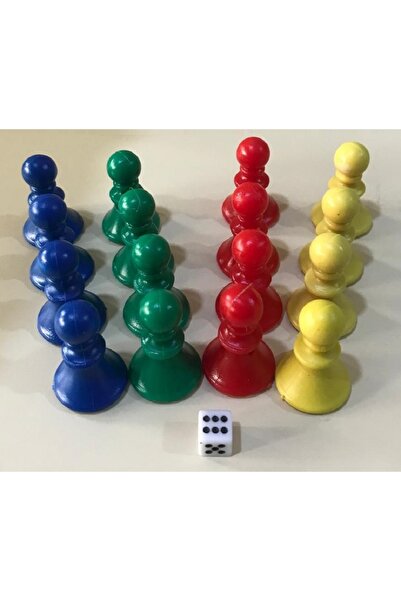 Trendy Toys Kızma Birader Piyon Seti ( 16 Piyon ve 1 Zar )