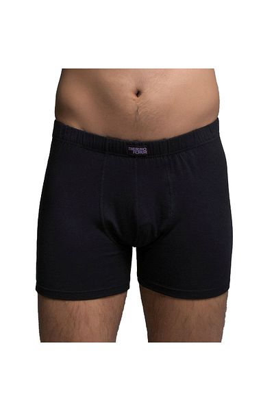 THERMOFORM Ανδρικό σορτς Bamboo Black White Sand 3 Συσκευασία