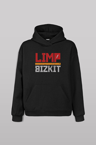 Kendim Seçtim Limp Bizkit Unisex Hoodie Hoodie - Σύμβολο με λογότυπο με στάμπ...