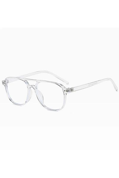 Toz Vintage Clear Glim Blue Light Protected Clear Glass Glasses