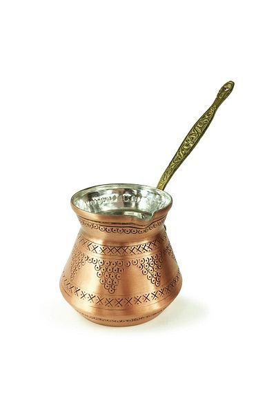 Shark Anatolia Külhan Copper Coffee Pot Stapling Crafting 380ml No:2