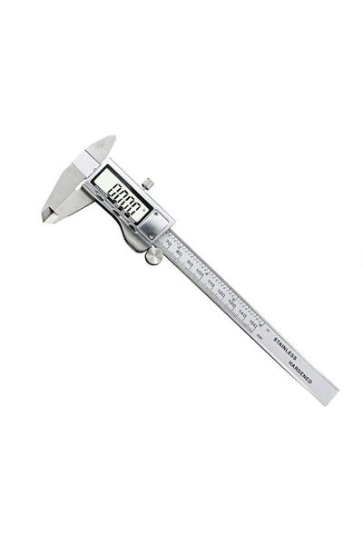 AEK-Tech Paslanmaz Çelik Dijital Kumpas 150mm