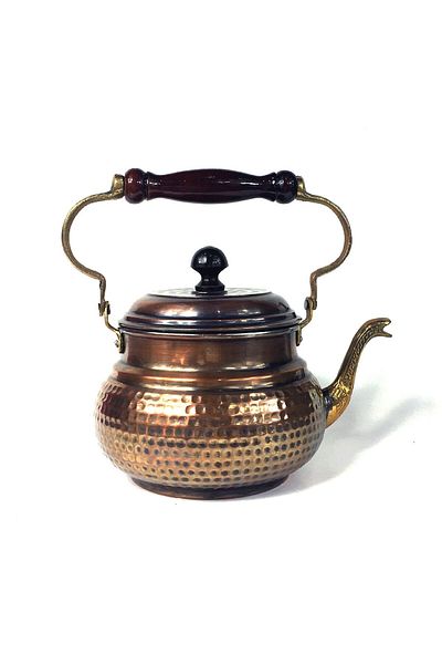 Shark Anatolia Italian Antique Copper Teapot